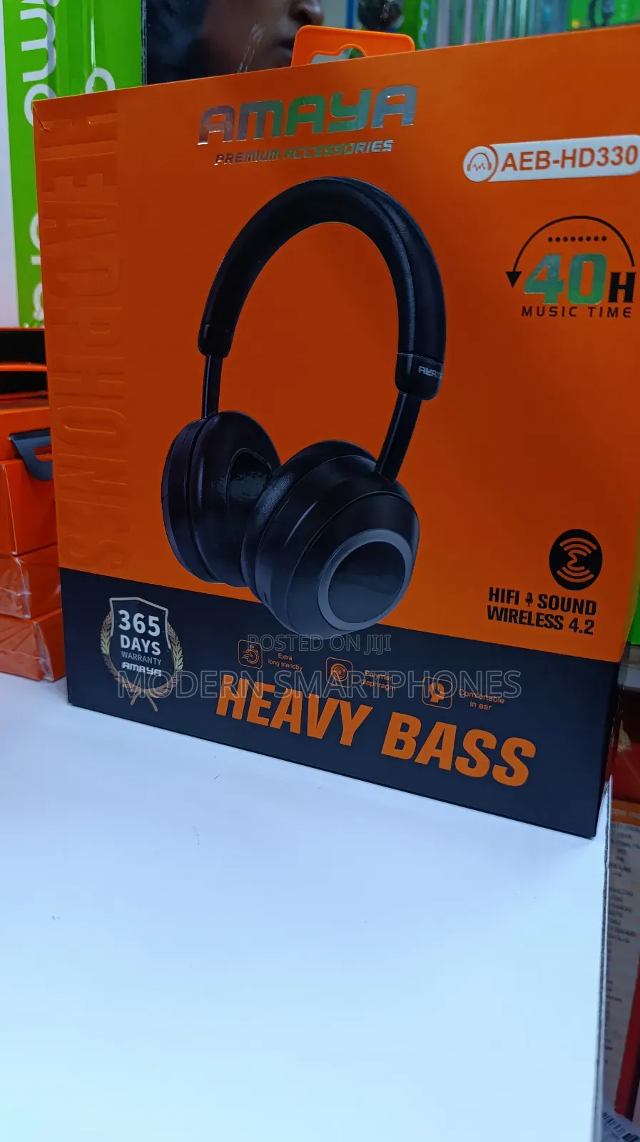 Amaya AEB-H330 Wireless Bluetooth Headphones