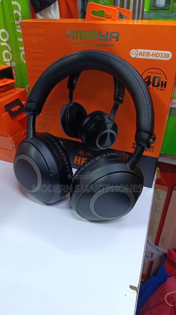 Amaya AEB-H330
Bluetooth Headphones 40hrs Play Time