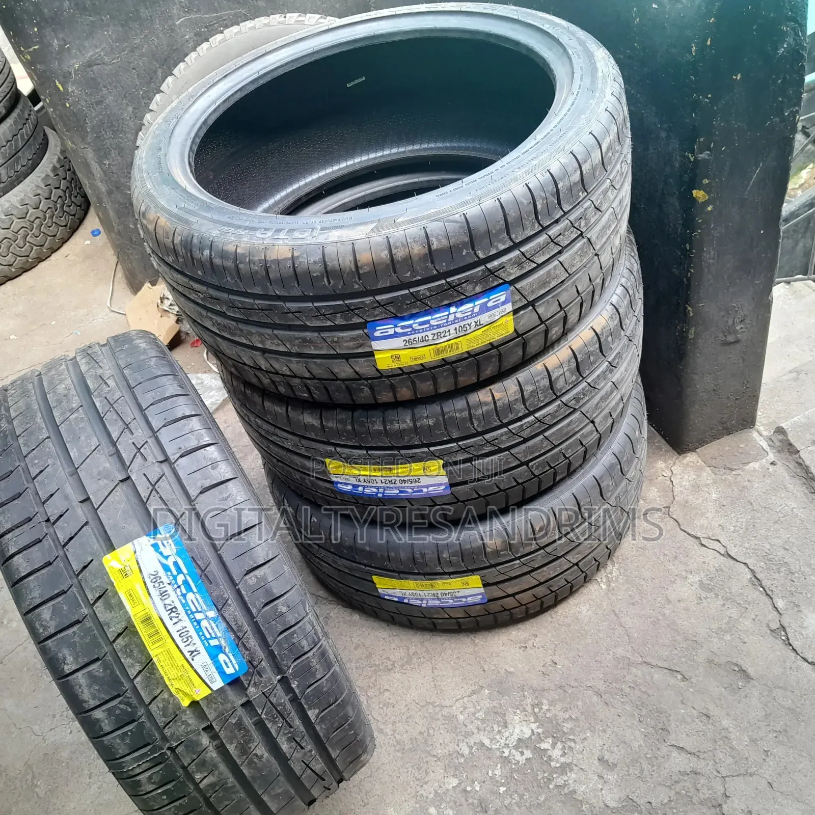 Accelera Tyres Brand New Made in Indonesia Size 265/40r21