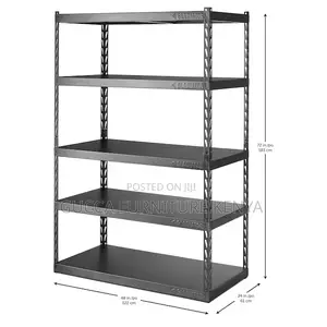 Cabinets: Steel Heavy Duty 5-Tier Utility Shelving Unit