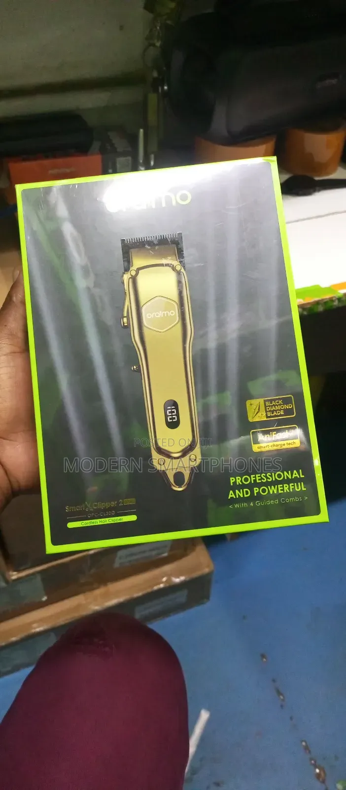 Oraimo Smart Clipper 2 Gold Professional Hair Clipper