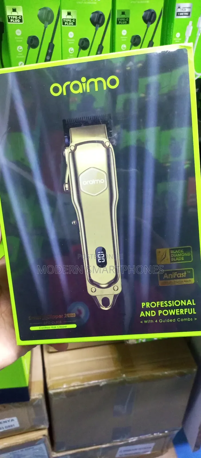 Oraimo Smart Clipper 2 Gold Professional Clipper 