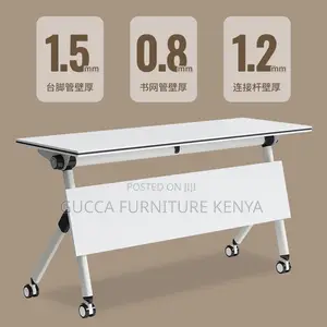 Office Tables: Modern Mobile Conference Folding Table
