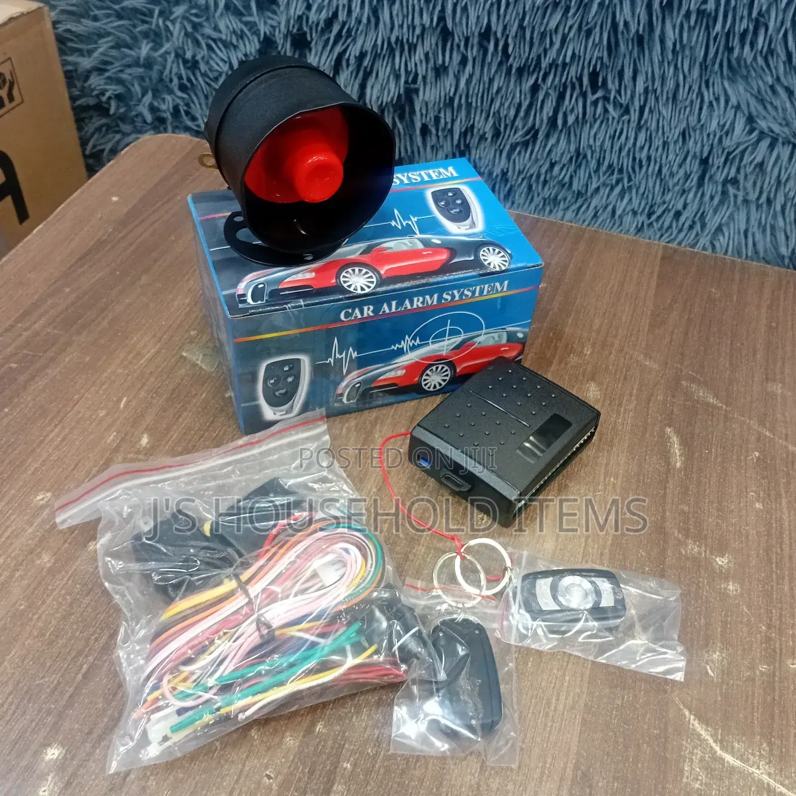 Car Alarm System With Cut Out