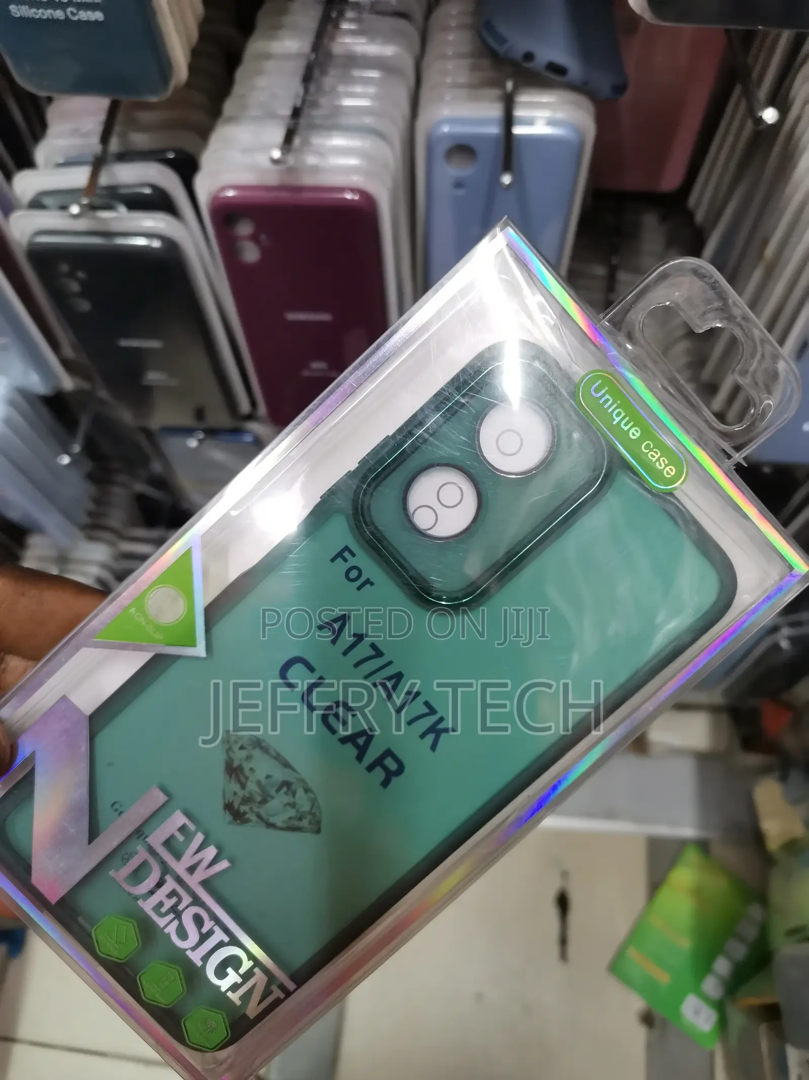 Oppo A17/A17k Case,Clear Electroplating Hybrid Protective