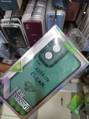 Oppo A17/A17k Case,Clear Electroplating Hybrid Protective