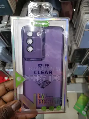 Electroplating Transparent Case for Galaxy S21 FE