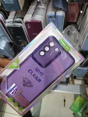 Electroplating Transparent Case for Galaxy S21 FE