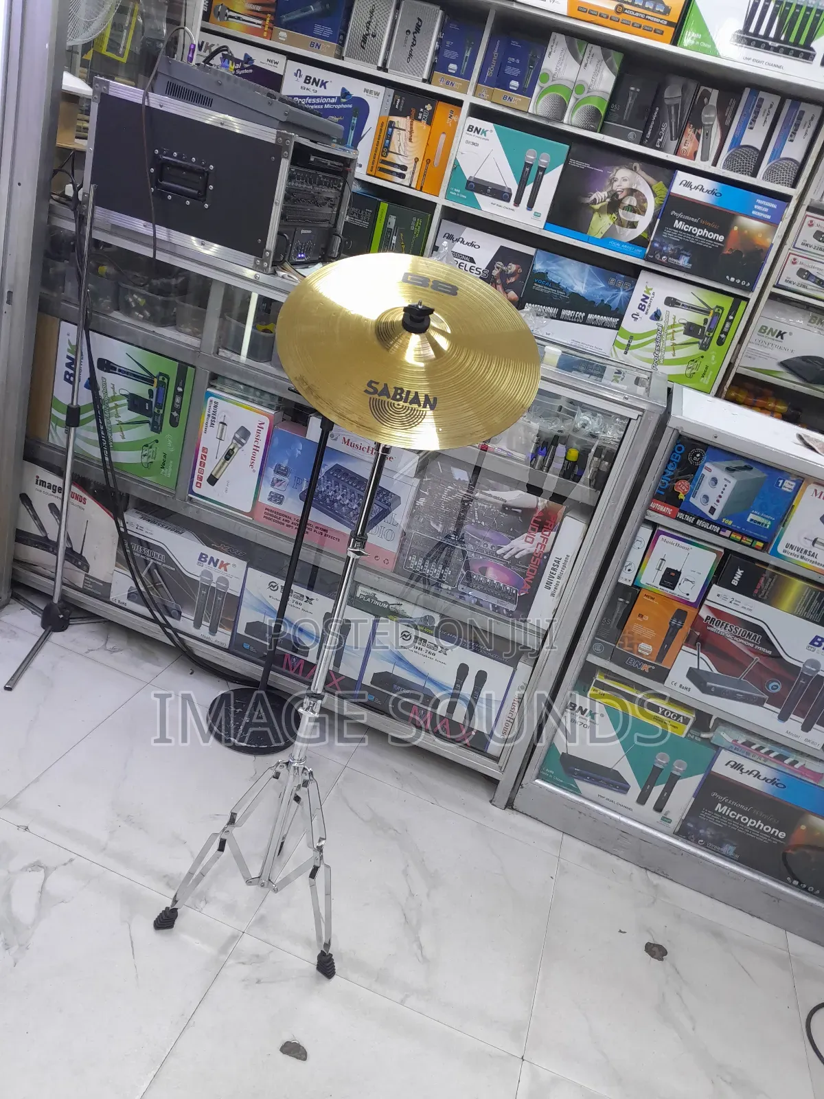 Sabian B8 Cymbal 16" With the Stand