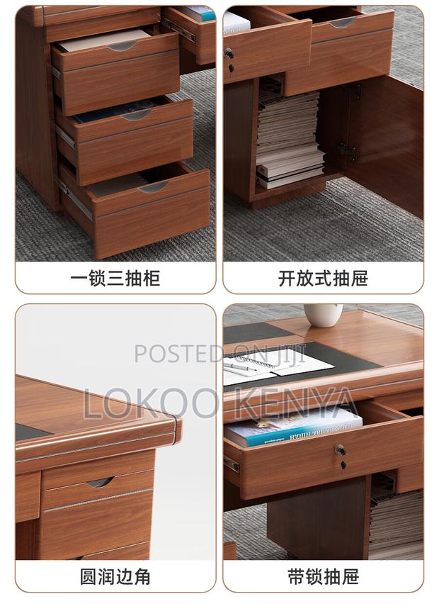 Office Desk: 1.4meter Executive Office Desk - thumbnail 4