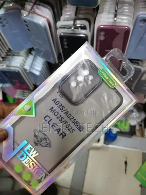Samsung Galaxy A30s Electroplated Transparent Case