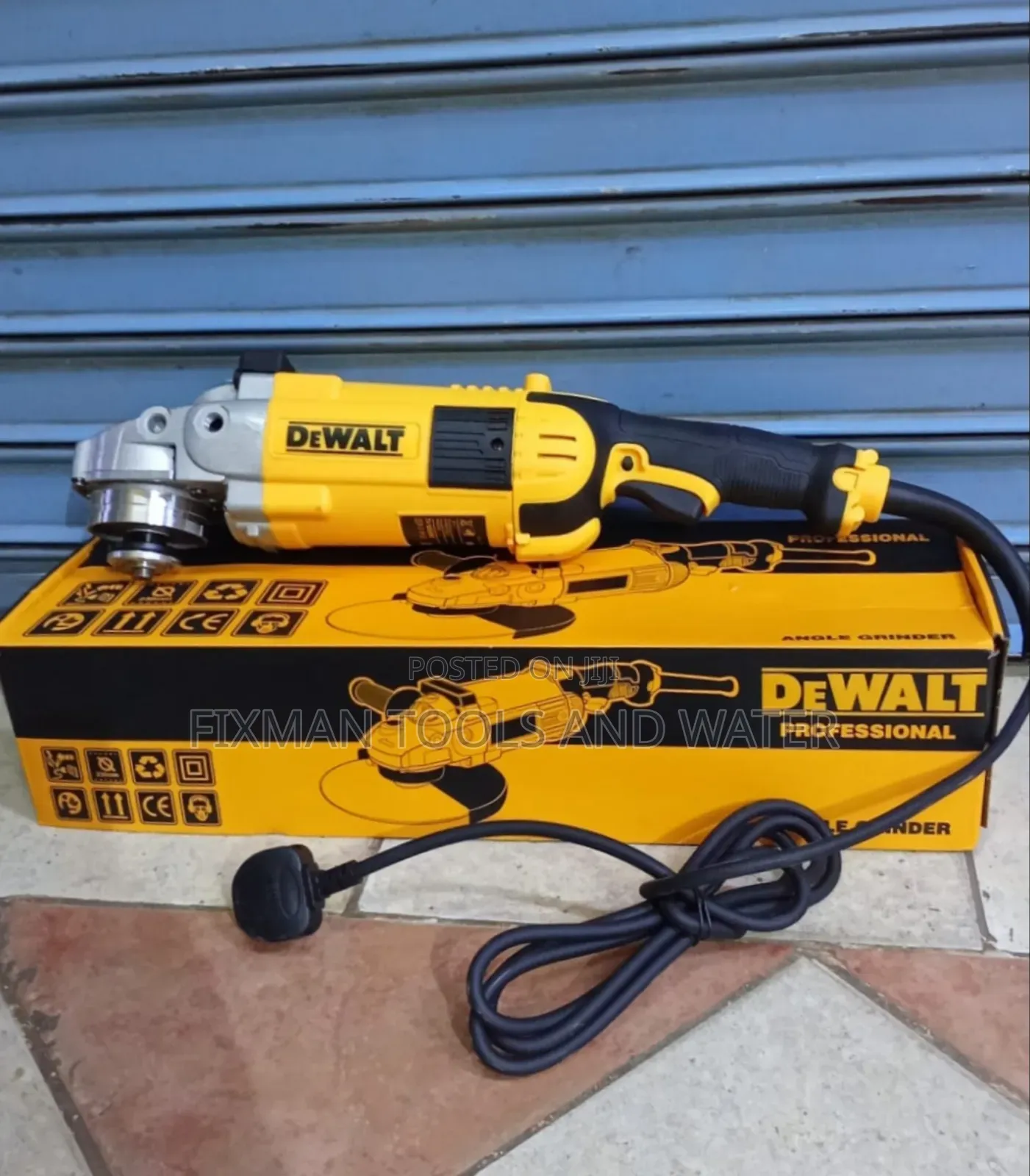 New Commercial Dewalt Angle Grinder + Tools 2600W 9 Inches