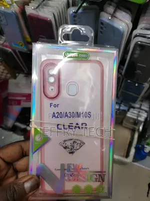 Electroplated Transparent Silicon Case for A20/A30/M10s