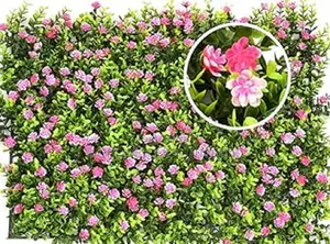 Floral Hedge Panels for Home and Garden