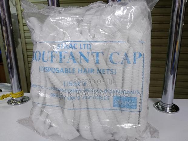 Cotton Fabric Hairnets - main view