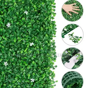 Floral Hedge Panels for Elegant Outdoor Spaces