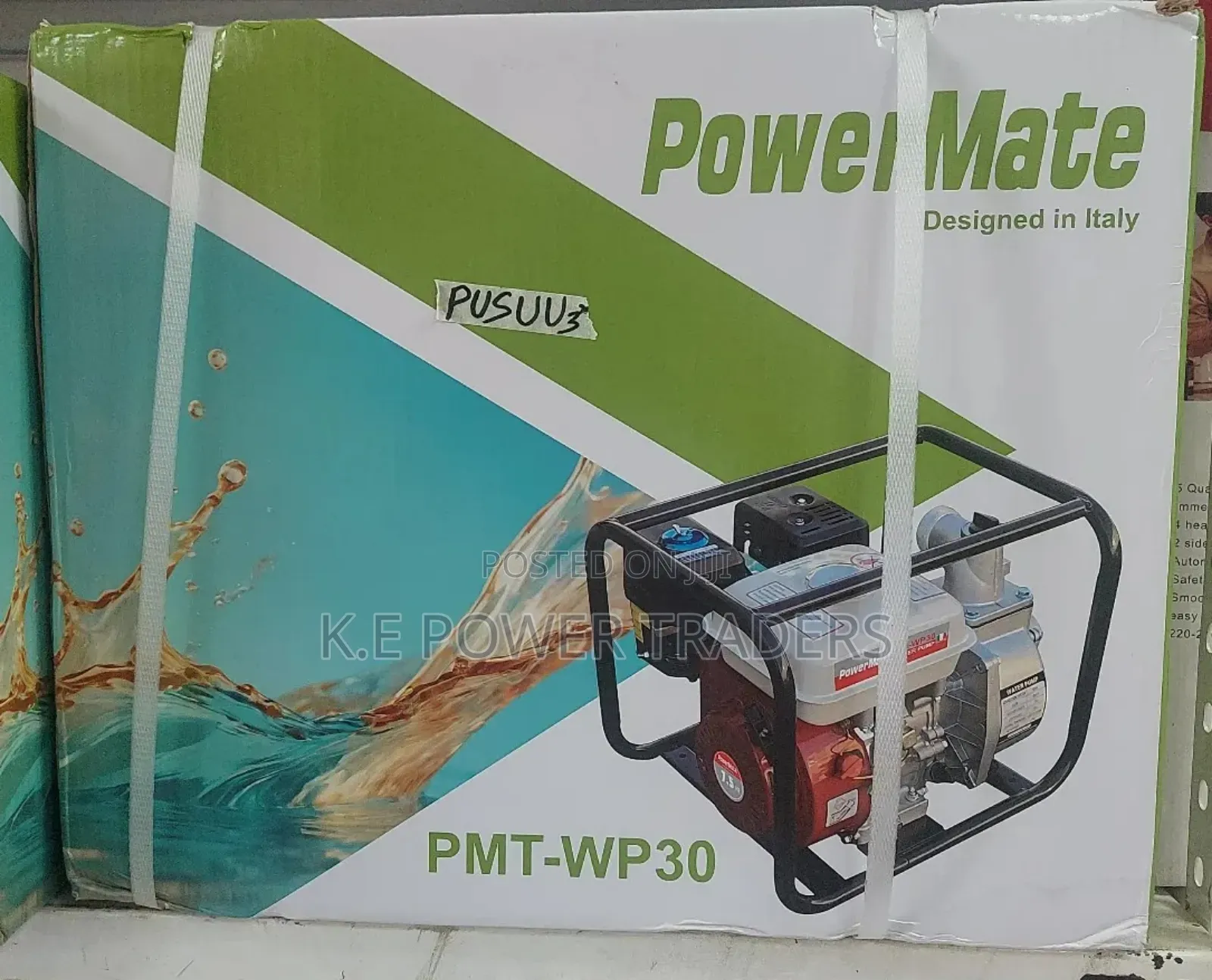 Petrol Powered 3 Inch Generator Water Pump.