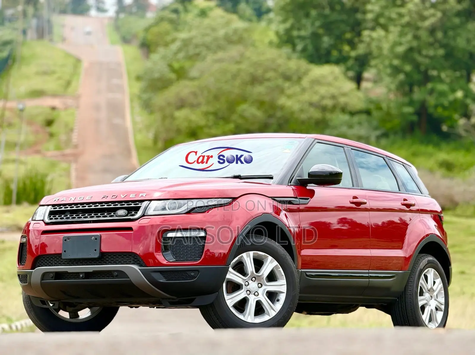 Land Rover Range Rover Evoque 2017 Red
