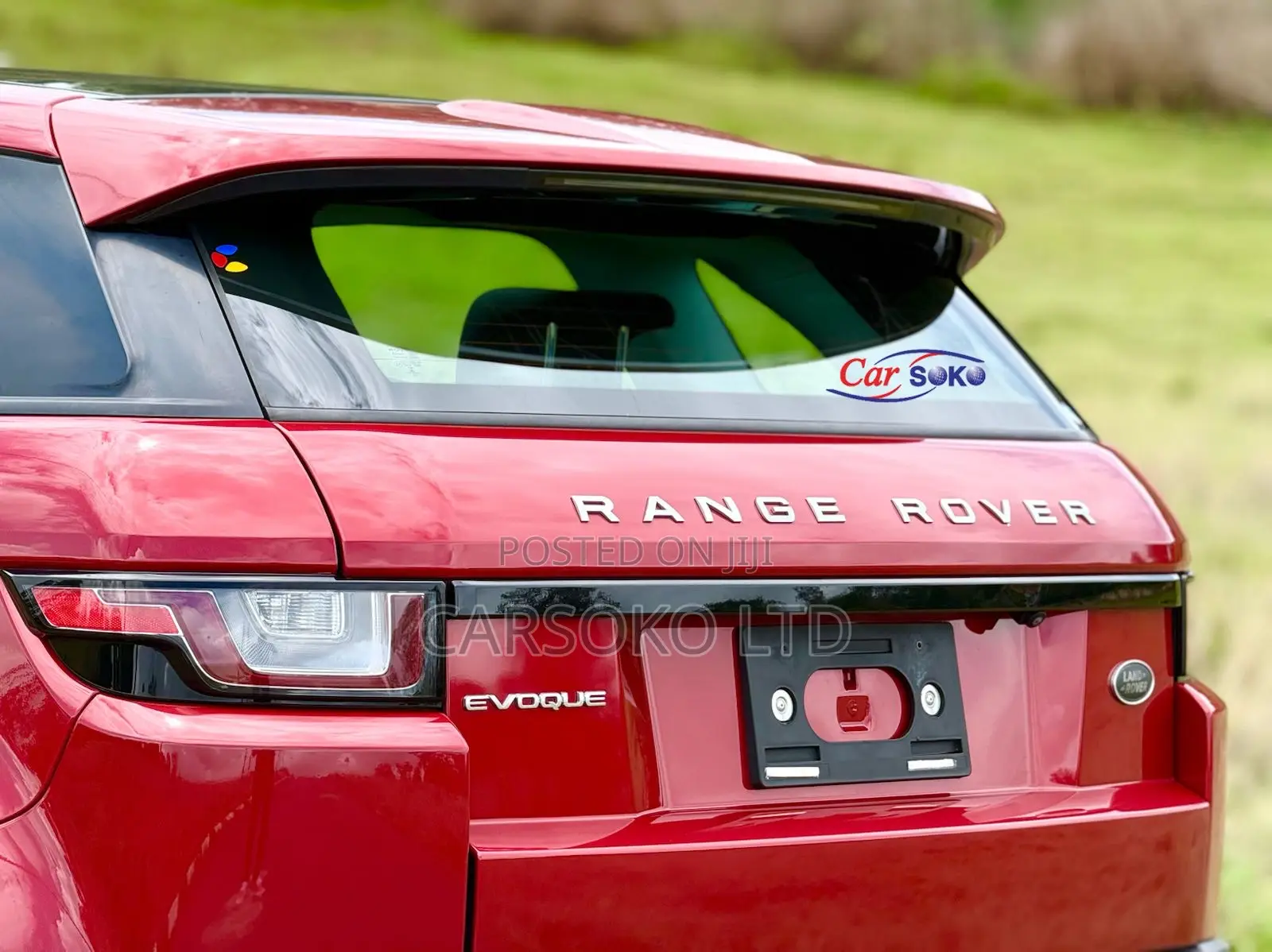 Land Rover Range Rover Evoque 2017 Red