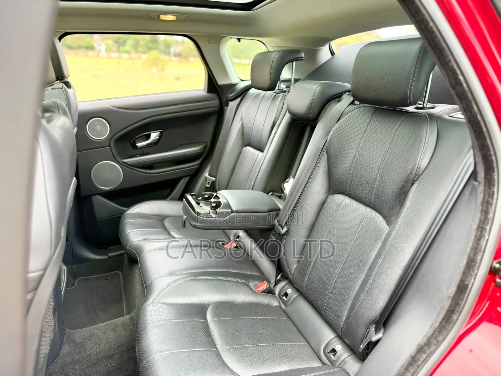 Land Rover Range Rover Evoque 2017 Red