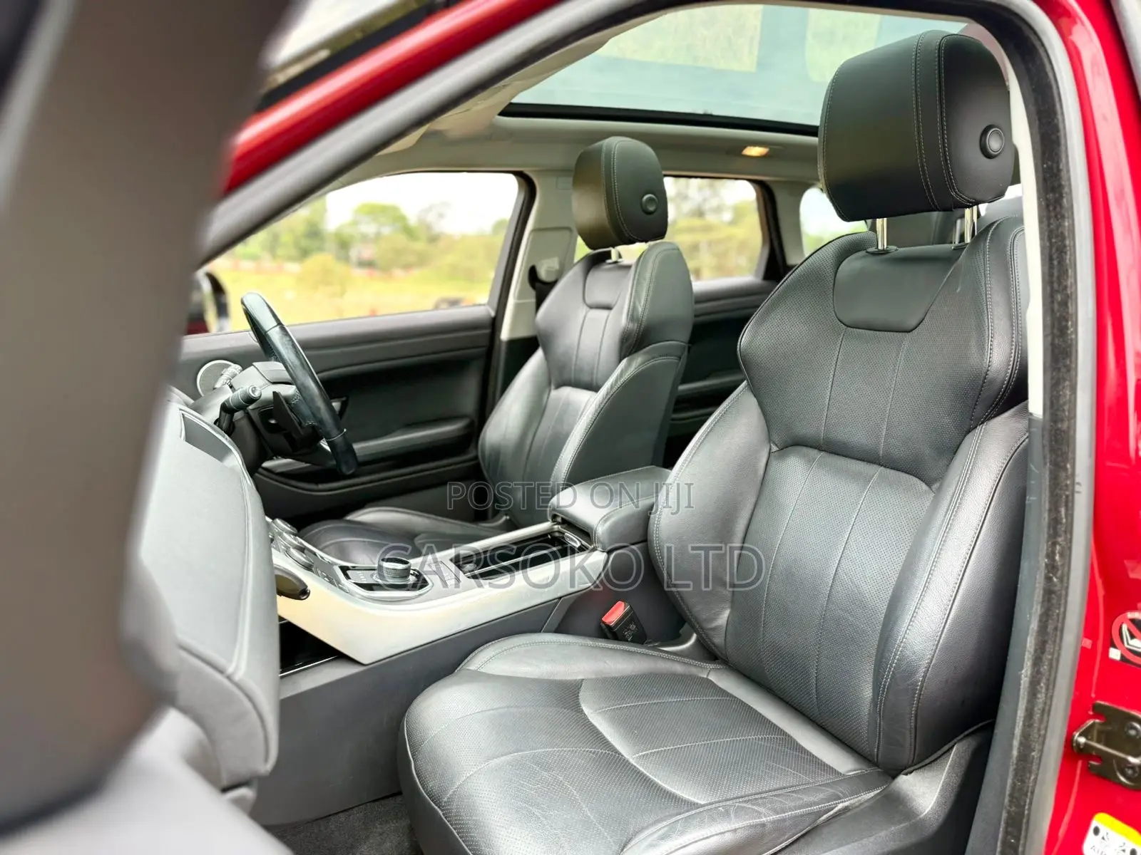 Land Rover Range Rover Evoque 2017 Red