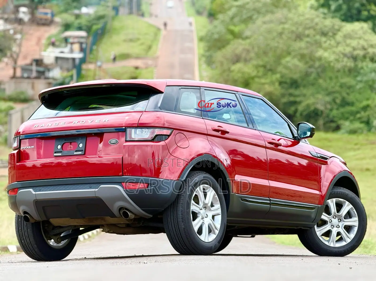 Land Rover Range Rover Evoque 2017 Red
