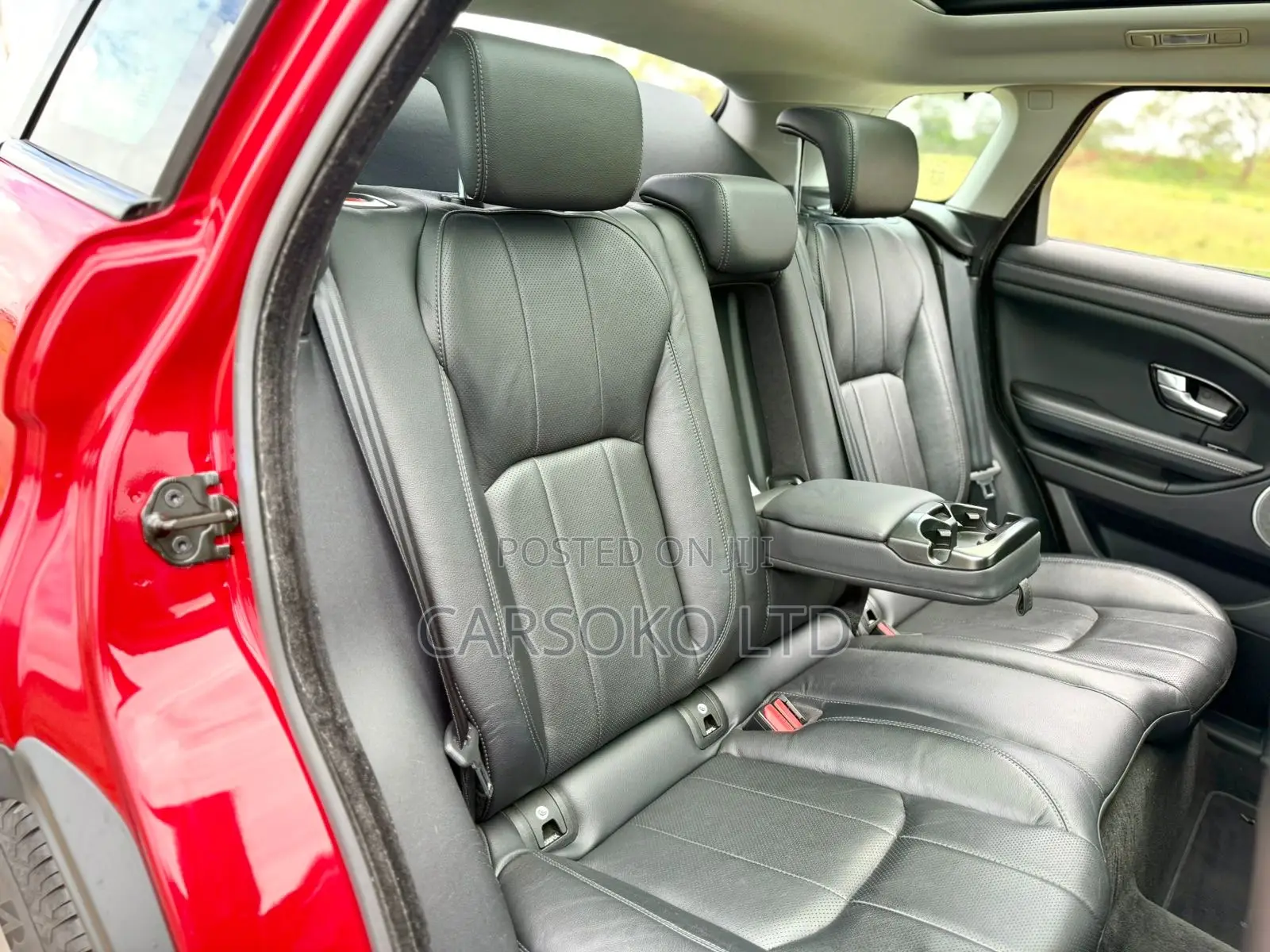 Land Rover Range Rover Evoque 2017 Red