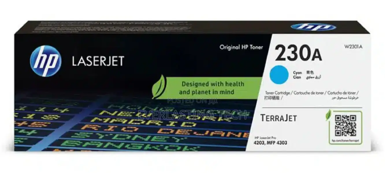 HP 230A Cyan (W2301A) Original Laserjet Toner Cartridge