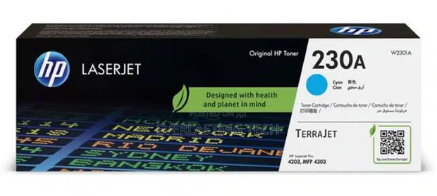HP 230A Cyan (W2301A) Original Laserjet Toner Cartridge - thumbnail 2