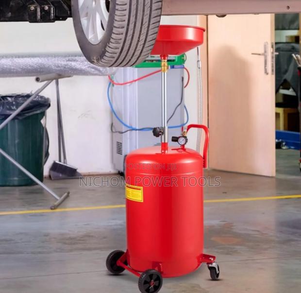 70ltrs Pneumatic Waste Oil Drum Collector - main view
