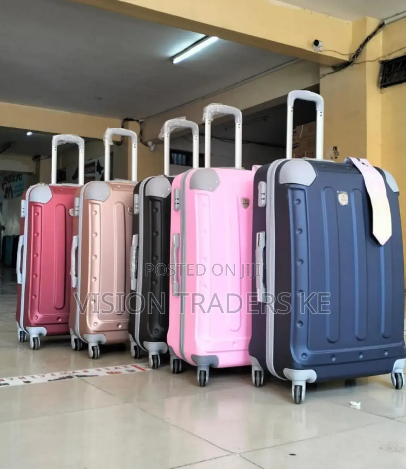 3 in 1 Fibre Suitcase Briefcase Travel Bag Size 27