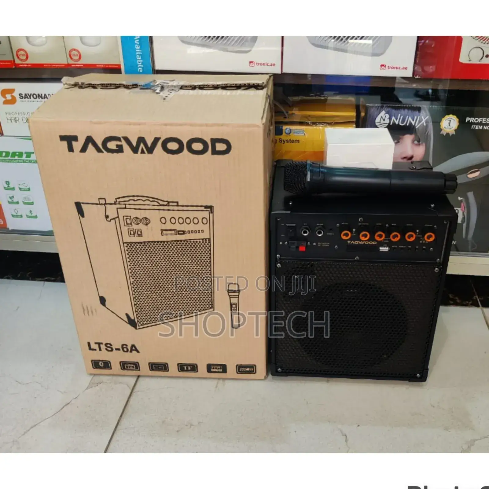 *Tagwood 6" Rechargeable Portable Speaker 6a