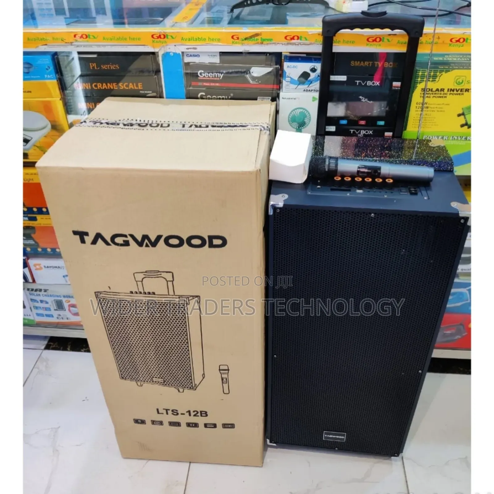 *Tagwood 12" 12B Rechargeable Portable Speaker*