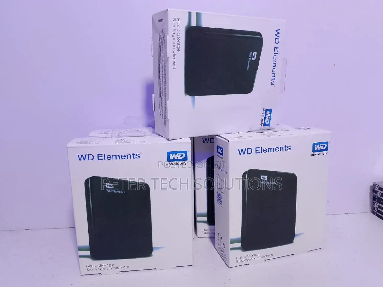 Western Digital Element 1TB External Hard Drive 3.0 Speed