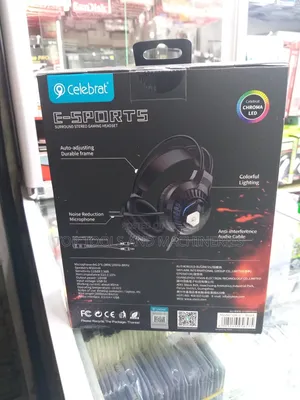 Celebrat GM-3 Wired Gaming Headset
Noise Cancellation + Mic