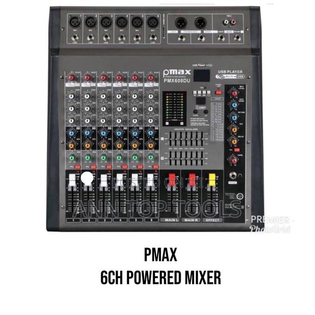 Pmax 6channel Powered Mixer