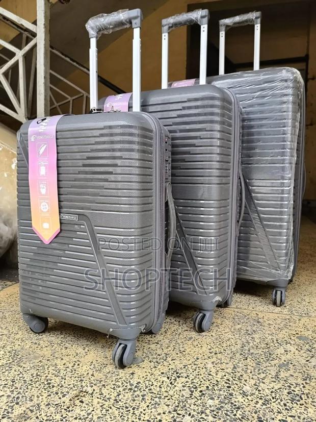 Size 3 Fashion 3 IN 1 UNBREAKBLE LAXURIOUS RUBBER SUITCASES - thumbnail 2