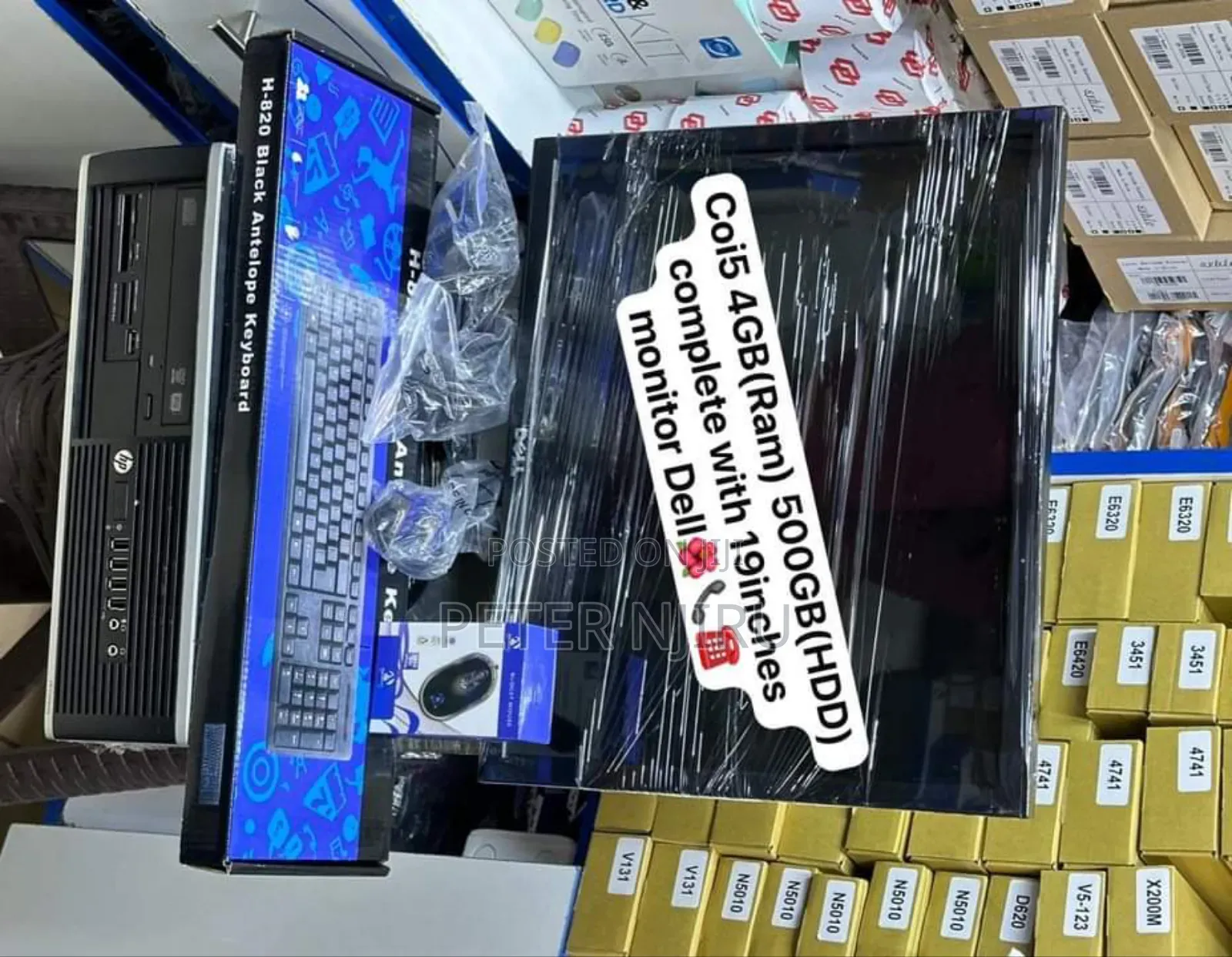 New Desktop Computer 4GB Intel Core I5 HDD 500GB