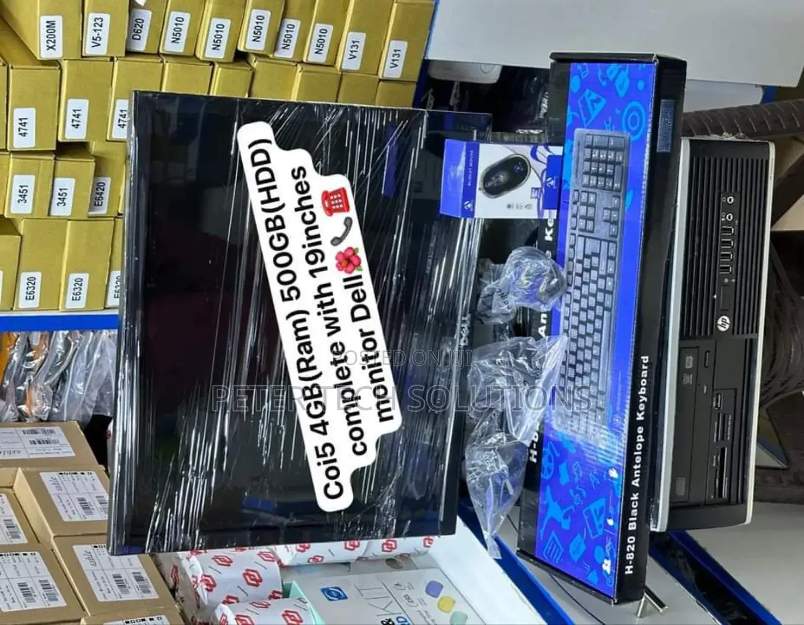 New Desktop Computer 4GB Intel Core I5 HDD 500GB