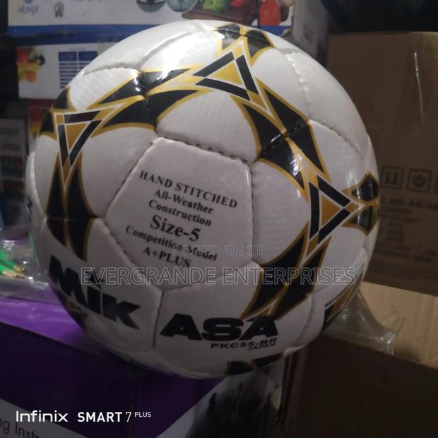 Football Ball,Mikasa Football Pkc55-Br Size 5