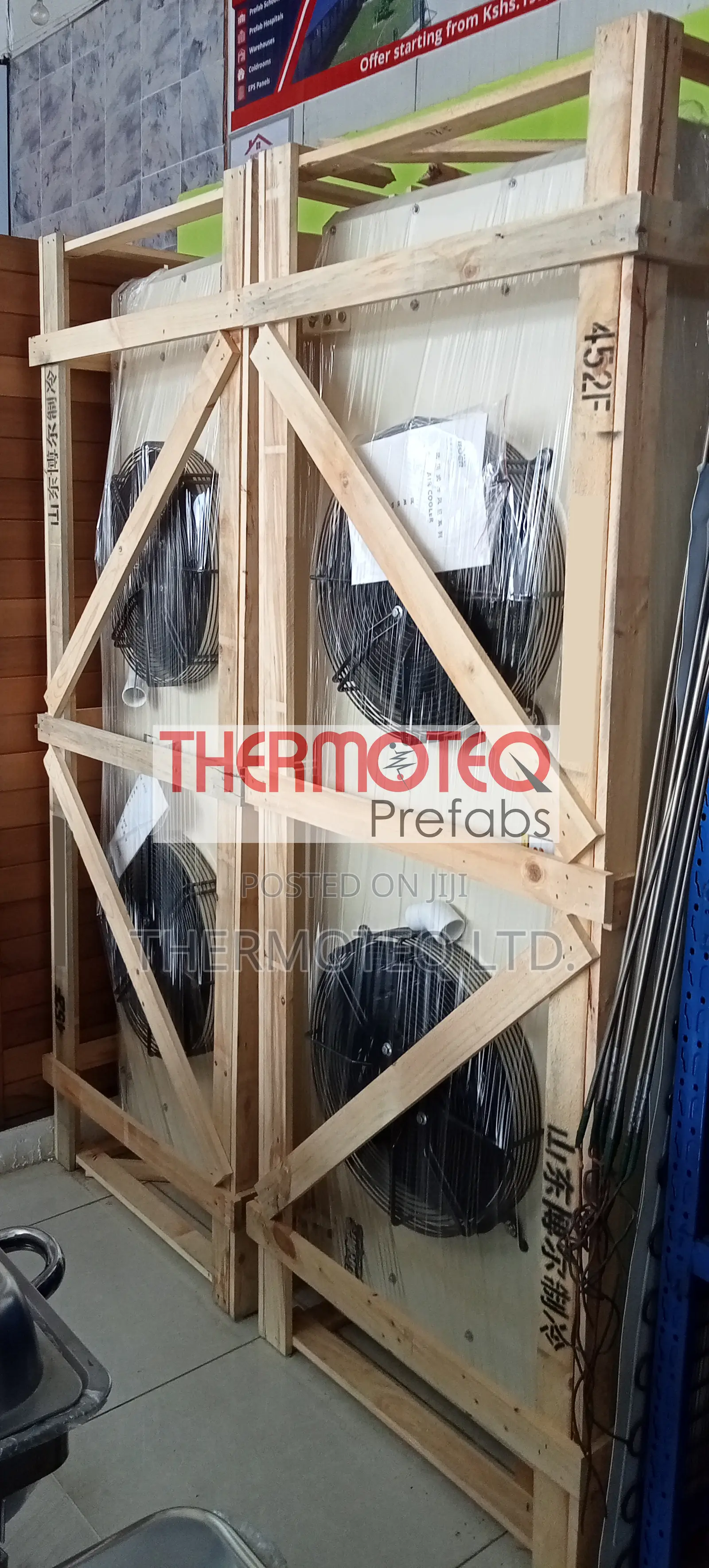 Dual-Fan Coldroom Evaporators (500mm Fan)