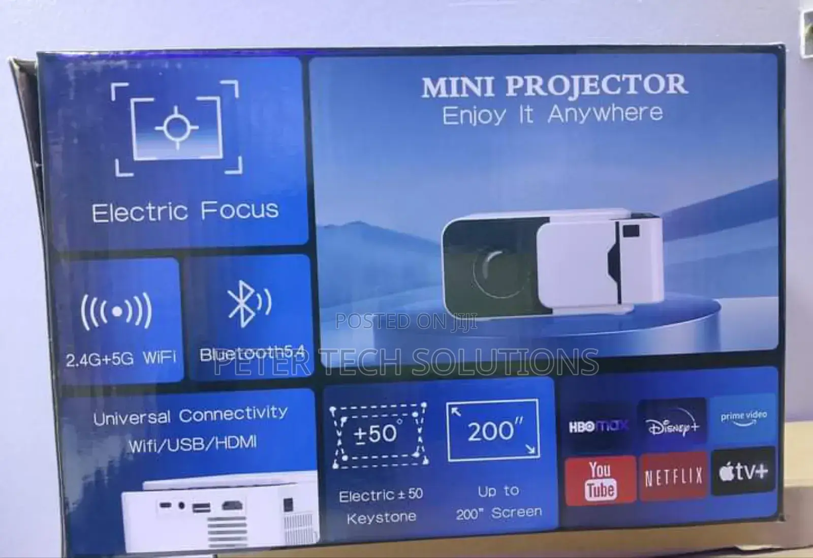 T6 Smart Android Mini Projector