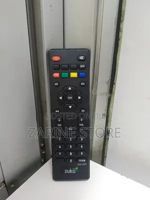 Zuku Remote With Triple a Batteries