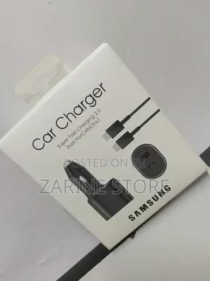 Car Charger 45w and 15w Port Dual Charging