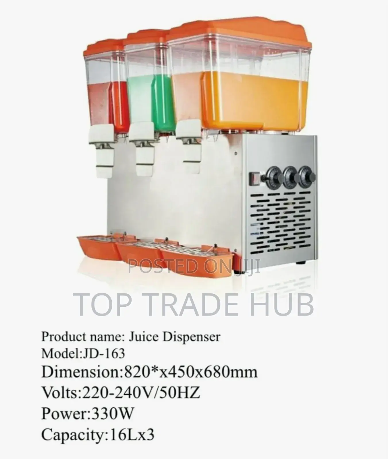 Premier Commercial Juice Dispenser 16×3L