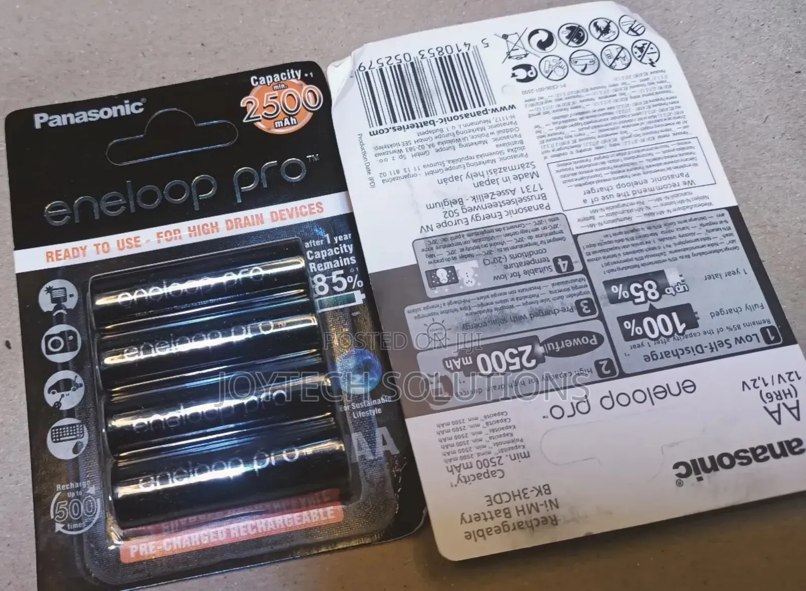 Original High Quality Eneloop Pro TM. Panasonic Battery
