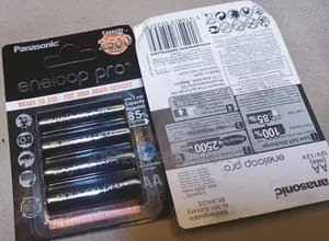 Original High Quality Eneloop Pro TM. Panasonic Battery