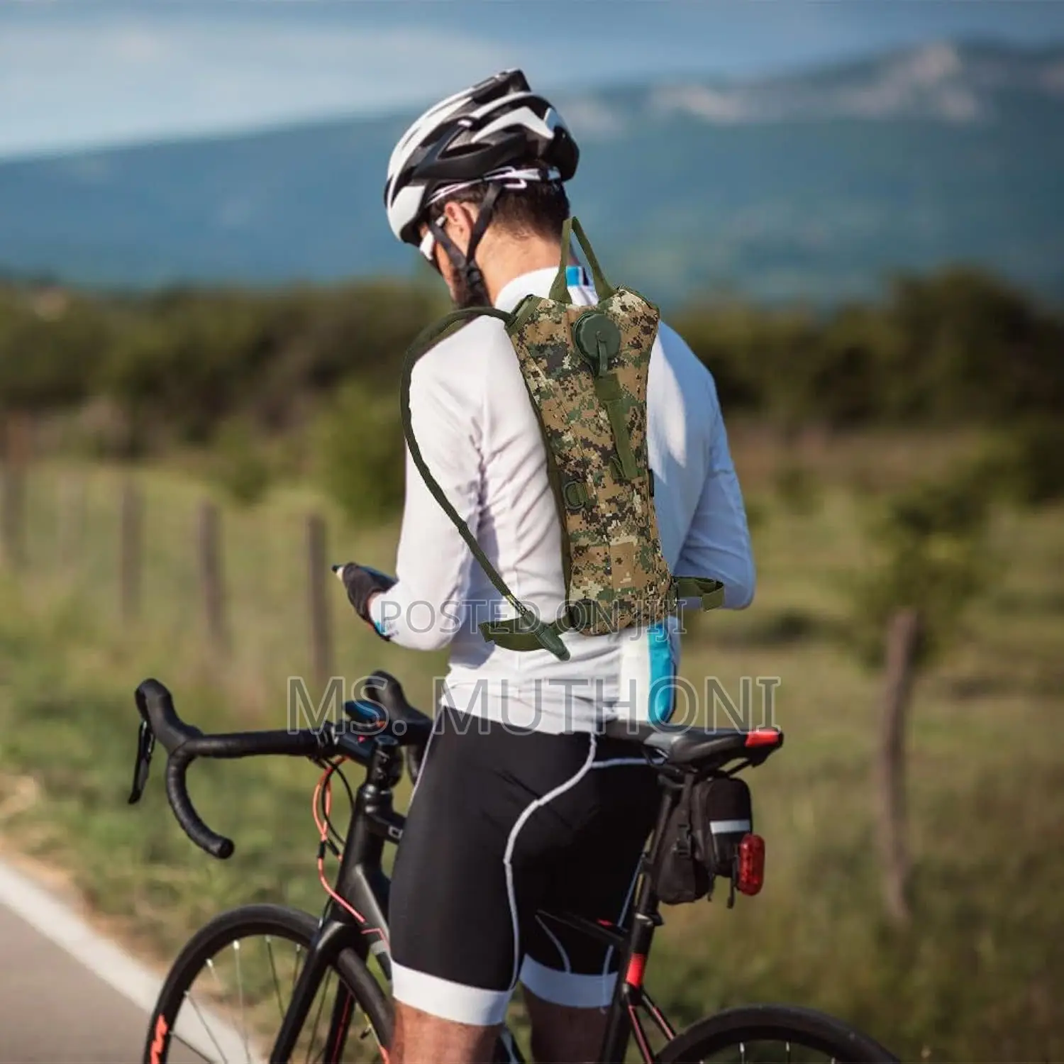 *2 In 1 Hydration Backpack PLUS 3L Insulated Water Bag*