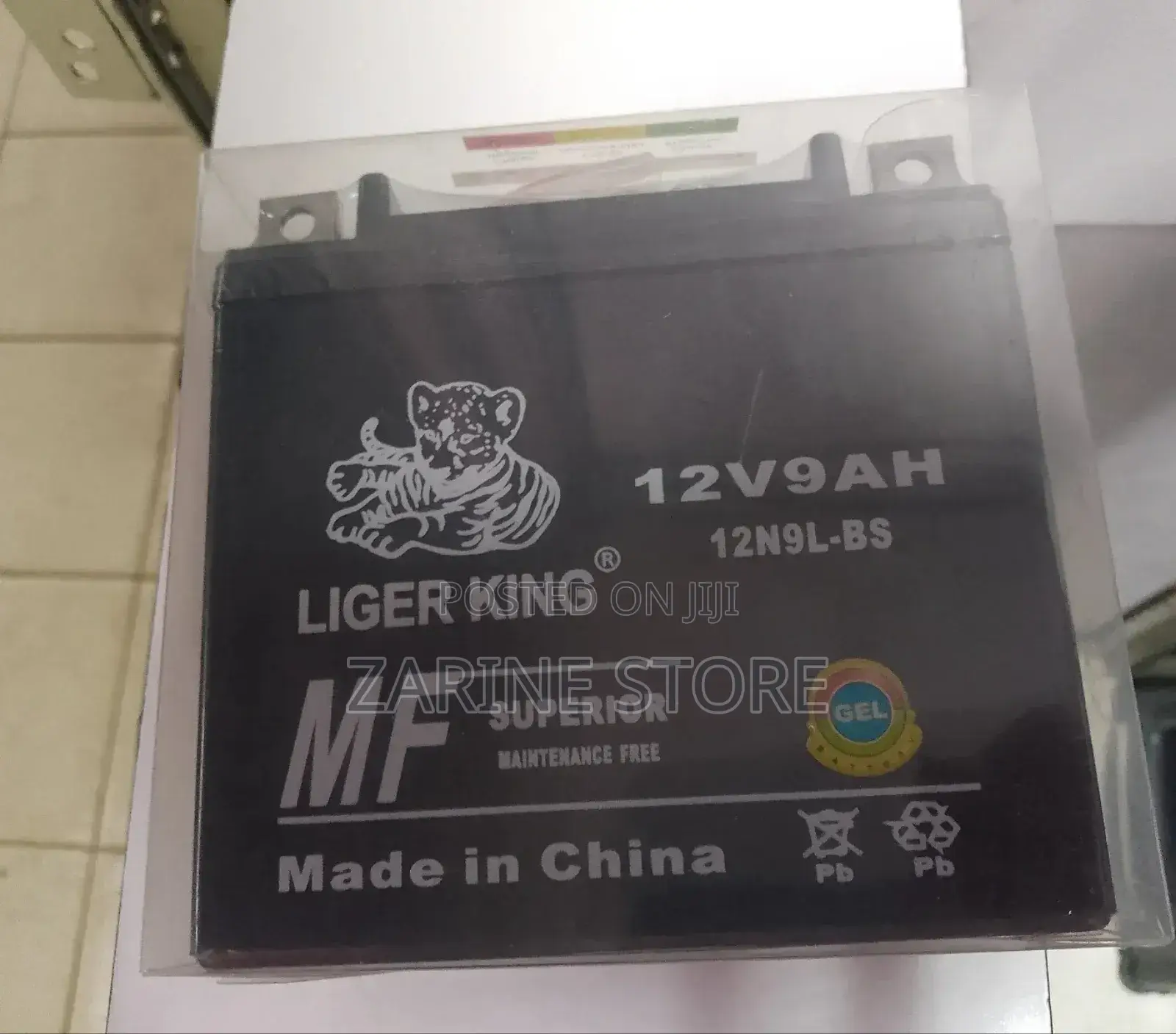 Liger King 9AH 12V Battery