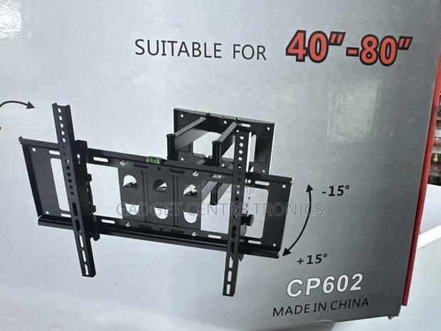 Heavy Duty 40 to 80 v-Star Double Arm Swivel Tv Mount